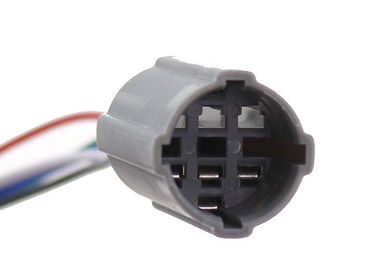 Conector iluminado del zócalo del interruptor de botón para la coleta del alambre del Pin el 15cm del agujero de montaje de 19m m 5