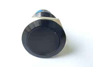 Interruptor de botón anti de aluminio del vándalo, interruptor de botón IP67 de 19m m