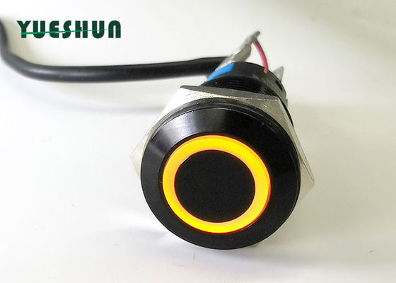 calidad  16mm Push Button Switch LED Illuminated , Automotive Push Button Switches Fábrica