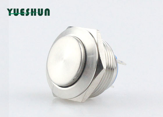 calidad  IP65 19mm Metal Push Button Switch , Micro Momentary Push Button Switch High Head Fábrica