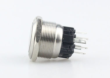Ring Symbol LED que trababa el agujero de montaje del interruptor de botón 25m m modificó disponible para requisitos particulares