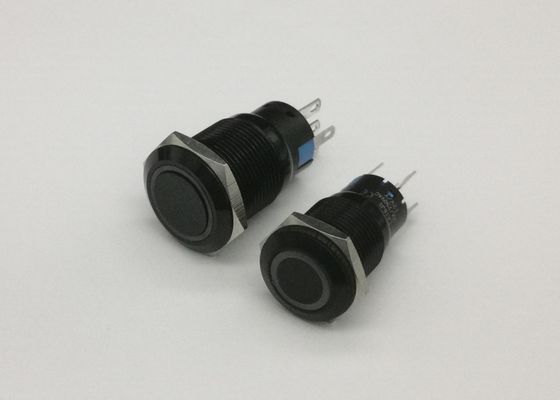 IP65 protección 5p 16m m Ring Illuminated Push Button Switch